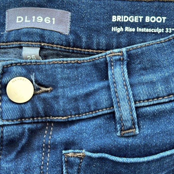 DL1961 “Bridget high rise instasculpt jeans” New with tags. - Picture 4 of 10